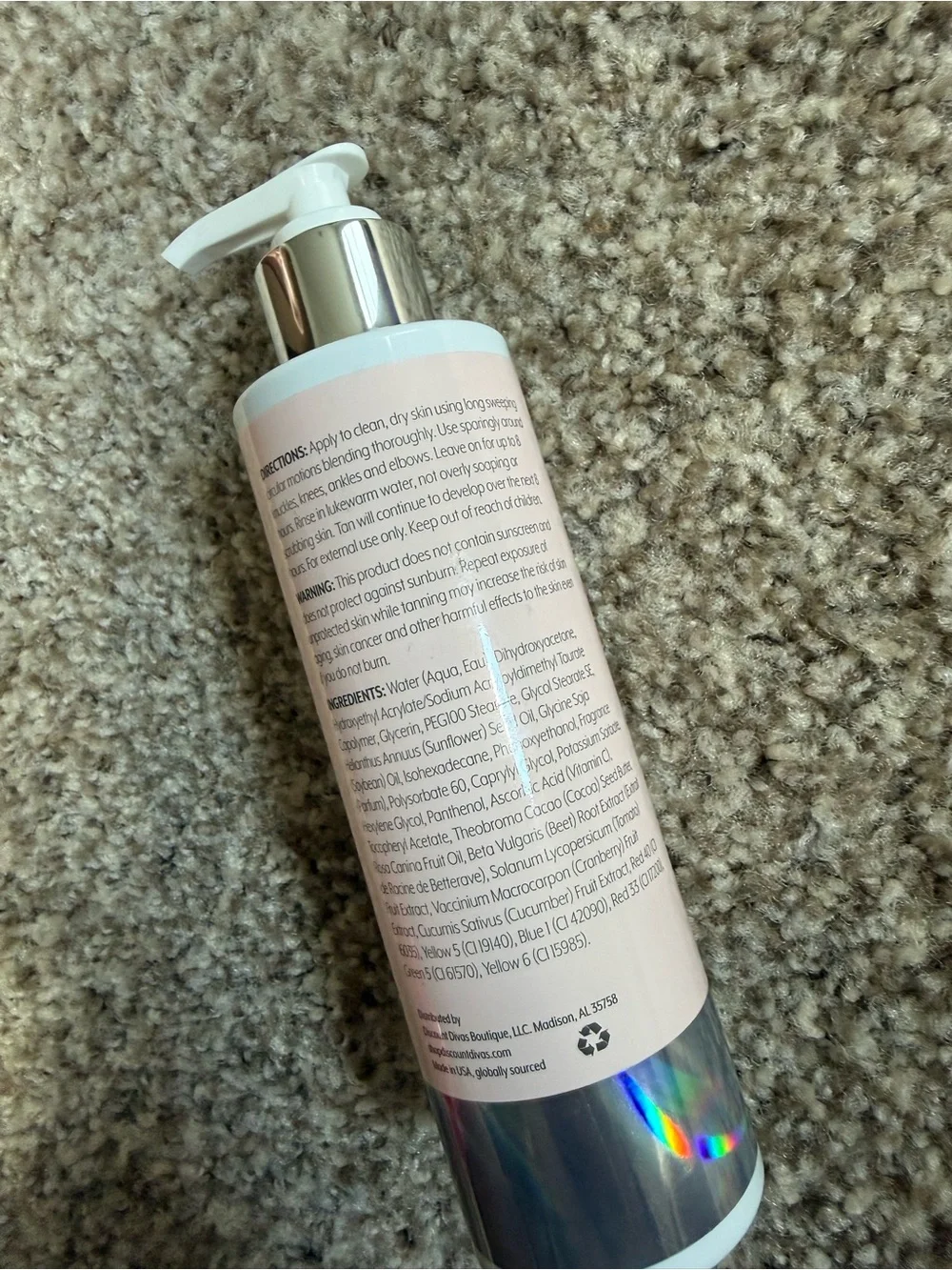 DD Gradual Glow Self-Tanning Lotion